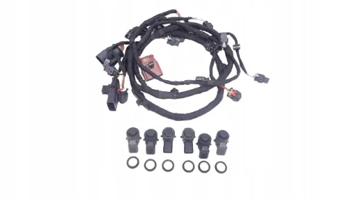 НОВЫЙ ЖГУТ ПРОВОДОВ 6PDC РАДАР КАМЕРА SKODA SUPERB 3P0971095C + ДАТЧИКИ