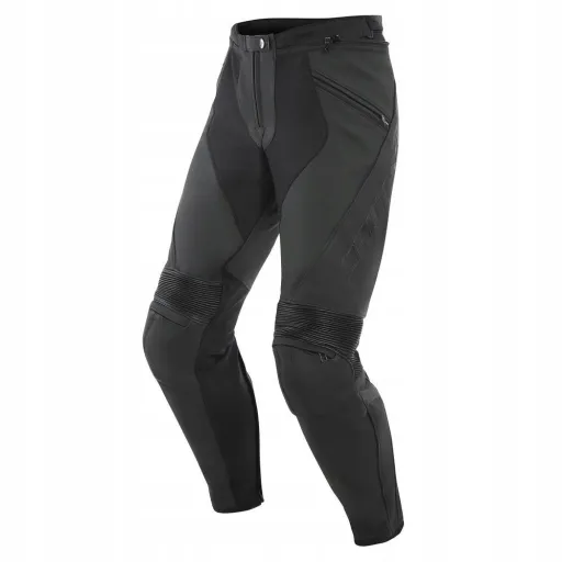 Мотоциклетні шкіряні штани Dainese Pony 3 чорні, 56