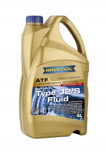 Жидкость ravenol atf тип j2/s 4л