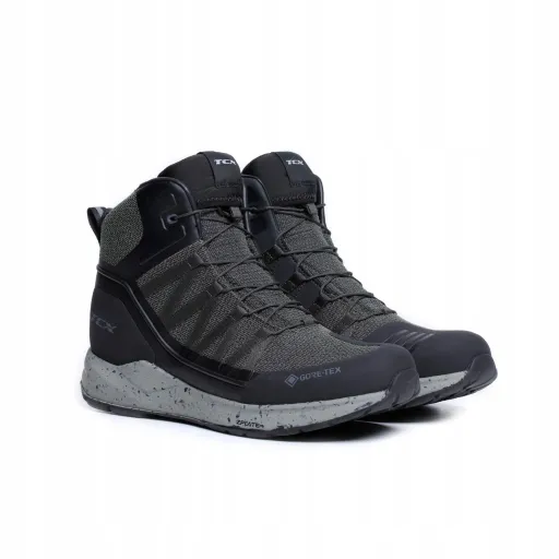 Короткі мотоциклетні черевики TCX Speedtrek Gore-Tex зелені, 41