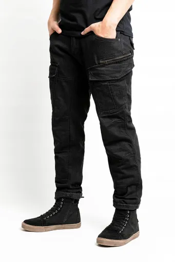 Брюки John Doe DEFENDER MONO BLACK мотокарго 33/32 AAA