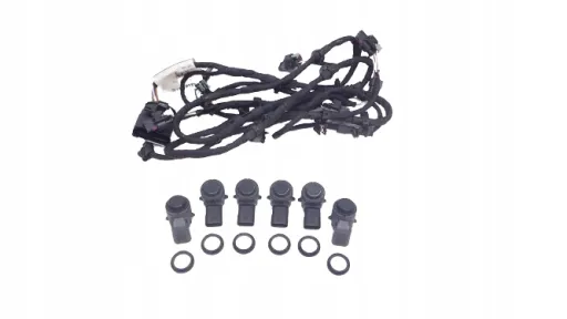 НОВЫЙ ЖГУТ ПРОВОДОВ 6 PDC VW PASSAT 3J0971095AE + ДАТЧИКИ