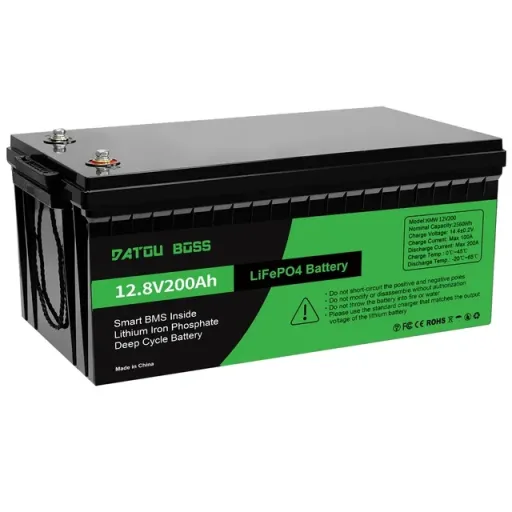 AKUMULATOR LiFePO4 12V 200Ah 2560W - LEPSZY niż AGM - DO KAMPERA, ŁODZI, z BMS