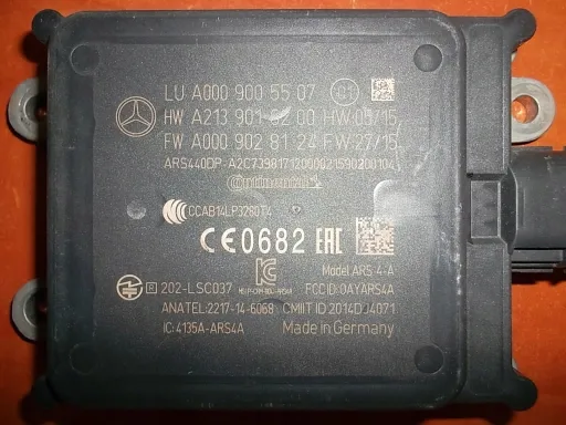W205 A205 - Радар DISTRONIC MERCEDES A0009005507 A2139016200