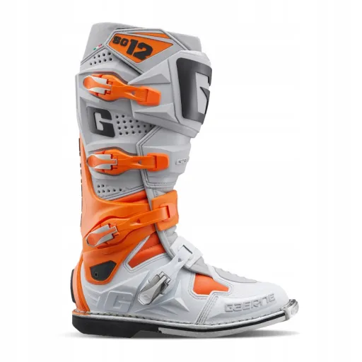 КРОССОВКИ SG-12 WHITE/ORANGE/GREY ЦВЕТ БЕЛЫЙ/ОРАНЖЕВЫЙ/СЕРЫЙ РАЗМЕР 41