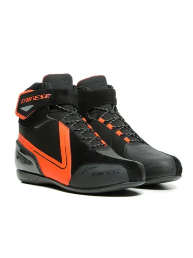 Черевики Dainese Energyca D-WP 45 Black/Fluo Red