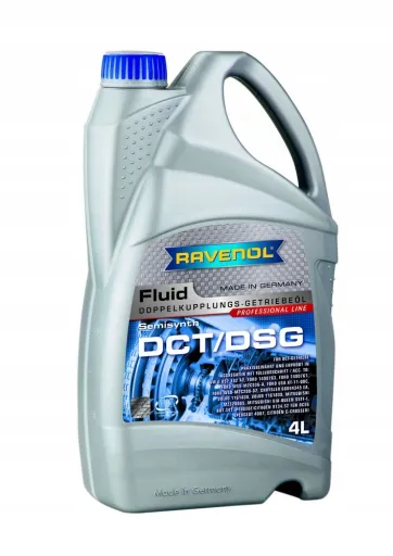 Трансмісійне масло ravenol dct/dsg fluide 4л raven
