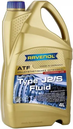 RAVENOL ATF TYPE J2/S ЖИДКОСТЬ JATCO TRANSMISSION 4L